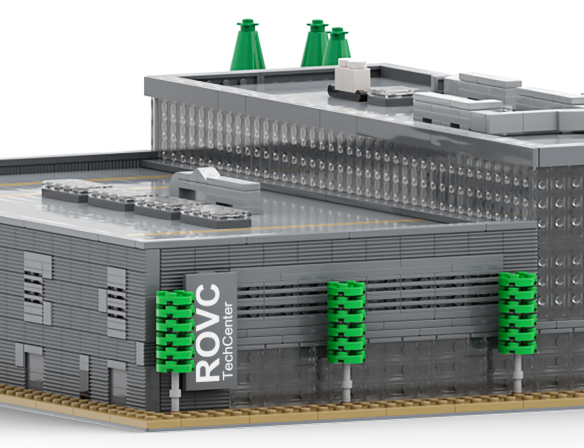 ROVC Tech Center schaalmodel