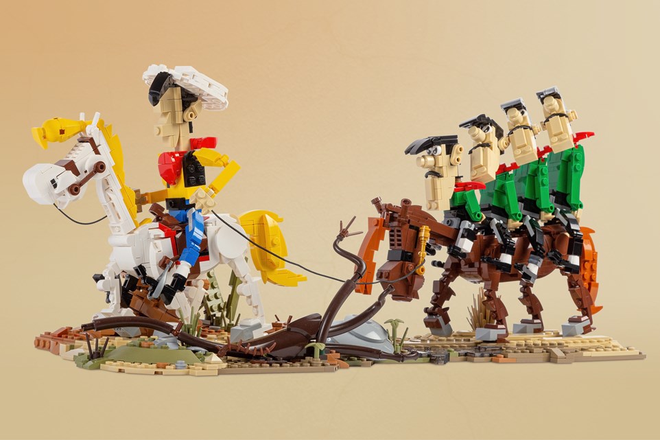 Lucky Luke and Daltons