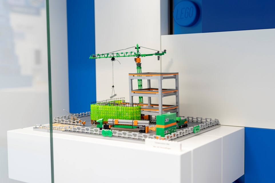 LEGO scale model Construction Site
