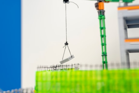 LEGO scale model Construction Site