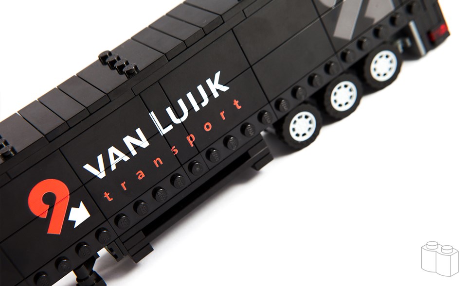 lego model transport truck