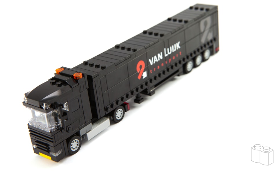lego model transport truck
