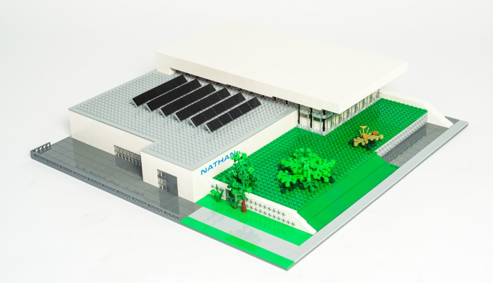 LEGO schaalmodel pand Nathan