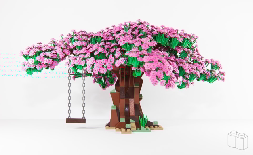lego maquettes bomen
