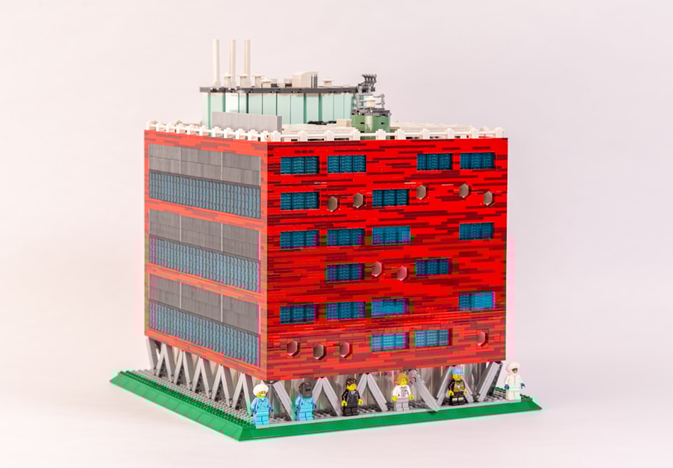 LEGO schaalmodel pand BioConnection