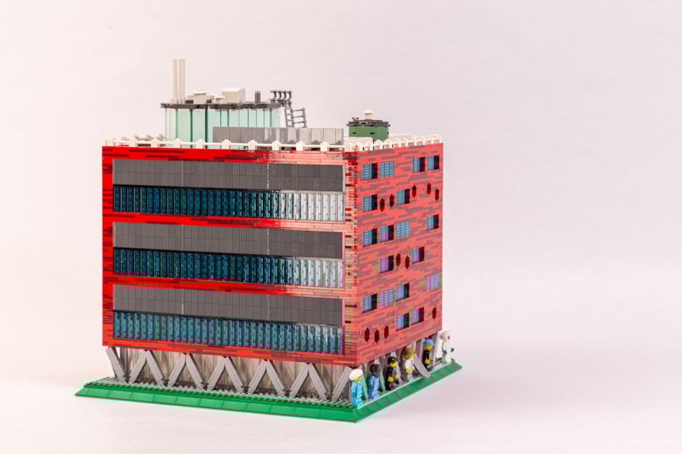 LEGO schaalmodel pand BioConnection