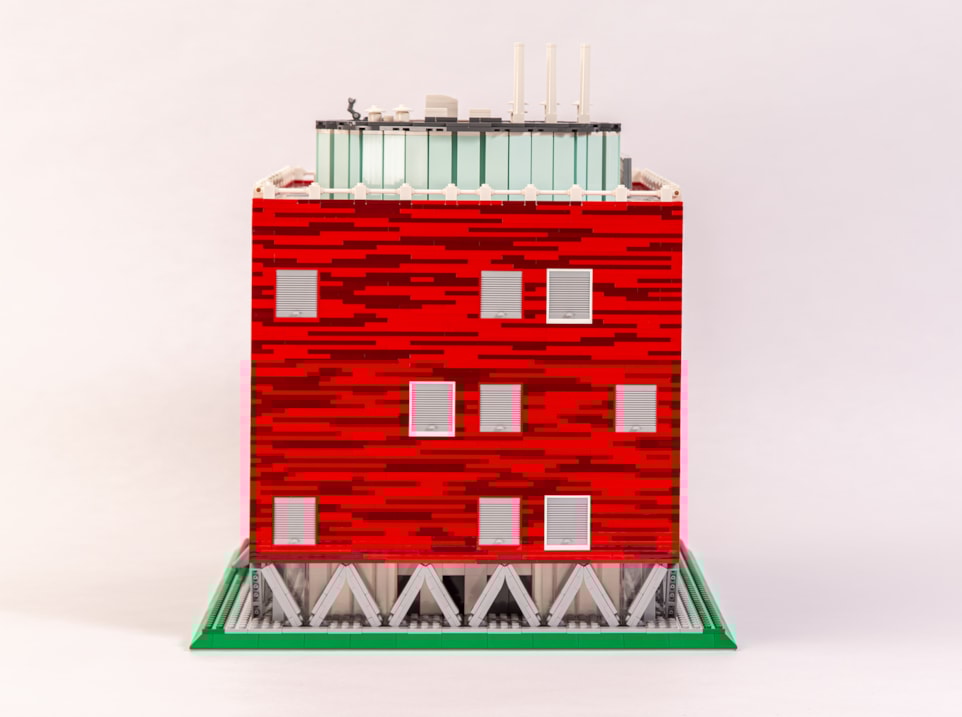 LEGO schaalmodel pand BioConnection