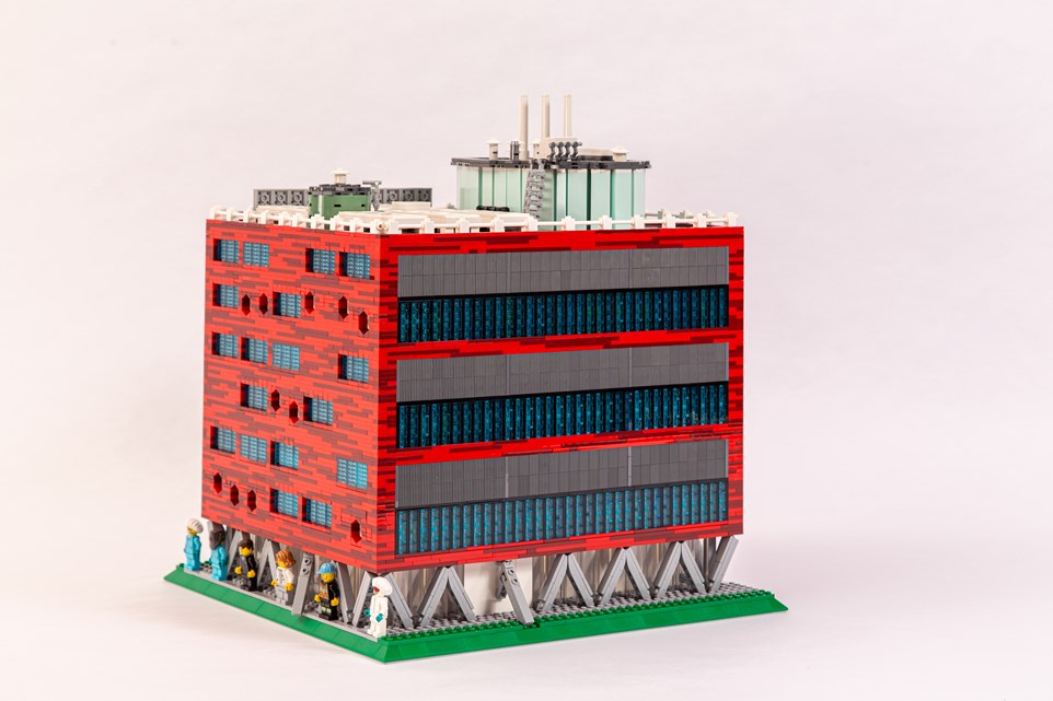 LEGO schaalmodel pand BioConnection