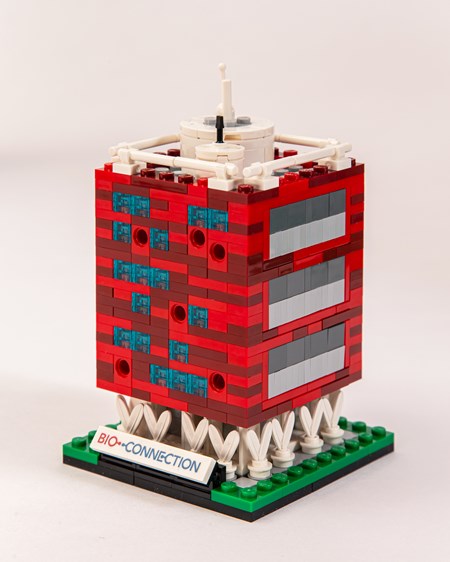 LEGO schaalmodel pand BioConnection