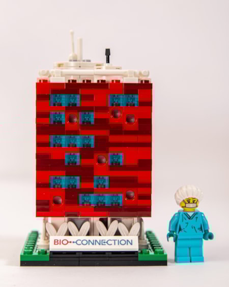 LEGO schaalmodel pand BioConnection