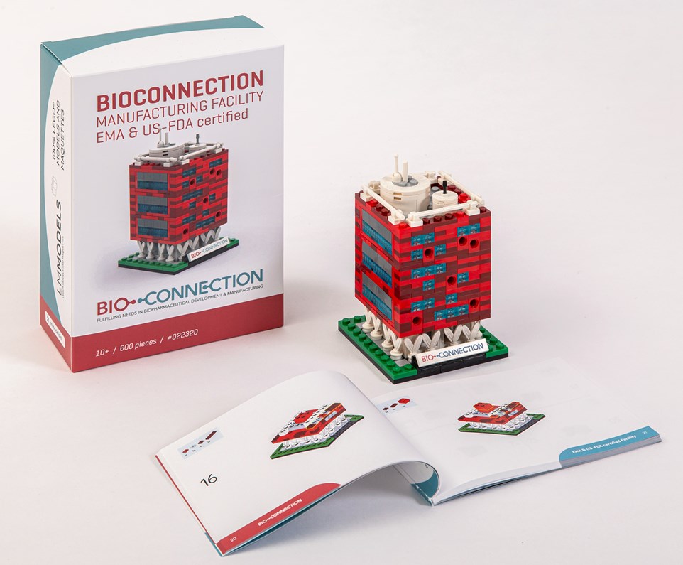 LEGO schaalmodel pand BioConnection